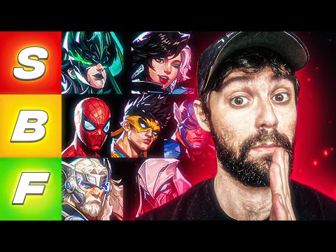 Season 3 MARVEL RIVALS TIERLIST!!!!
