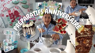 Anniversaire 2 ans sur le thème Stitch |  1er drip cake, number cake, déco & idées DIY