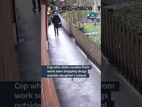 A police officer who stole cocaine worth almost £400,000 has been jailed for 19 years. #itvnews