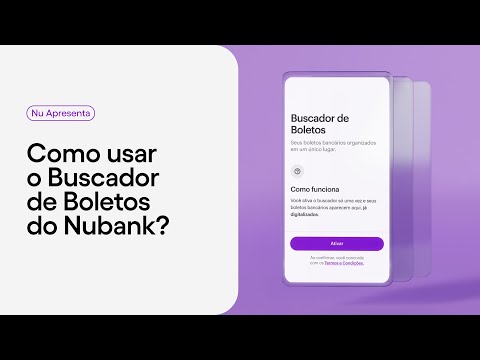Como ativar o Buscador de Boletos Nubank?