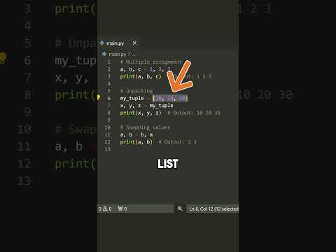 Tired of overcomplicating variable swaps in Python? Check out this simple trick!👊