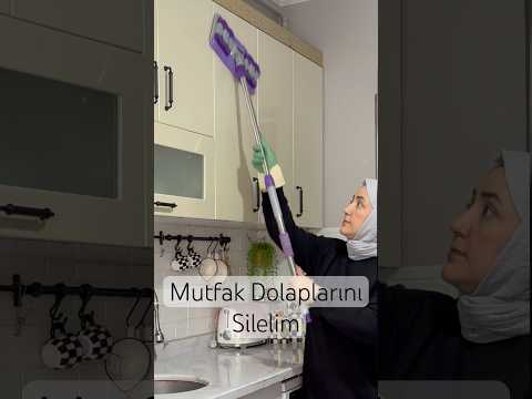 Mutfak dolaplarını silmek | kitchen cleaning tip #temizlik #zeynepçimen #zeynepyorumluyor