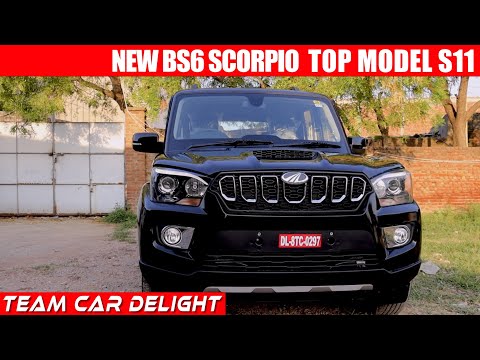 New Scorpio S11 Top Model BS6 Most Detailed Walkaround,On-Road Price | Scorpio Top Model 2021