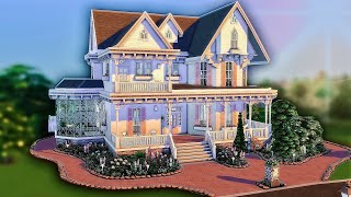 Pink Victorian Home ✨ | Stop Motion Build | The Sims 4 | No CC