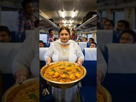Train Journey with Food.
