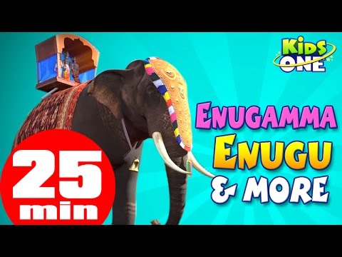 Top 25 minutes | Top Telugu Rhymes Collection for Kids | Telugu Nursery Rhymes | KidsOne