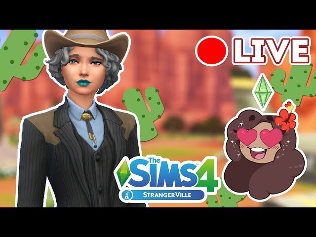 One Fine Howdy YOU Do!! ⭐ TWIN PATH TO FAME ⭐ • Sims 4: Strangerville LIVE!! ?