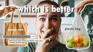 GREEN OR GREENWASHED // the truth about sustainable shopping bags
