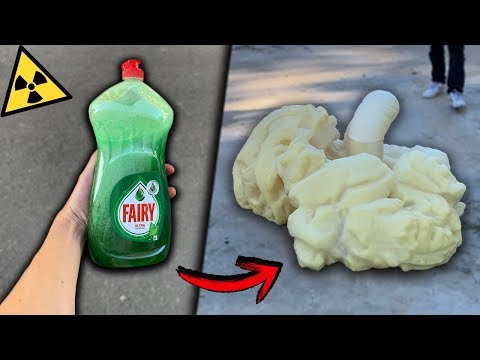 NUNCA MEZCLES JABON CON ESTO... *experimentos caseros*
