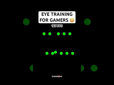 Get Better Aim with this 165 FPS Eye Training #gaming #shorts