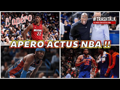 Apéro Actus NBA : les 5 sujets chauds de ce début d'année 2025 !!