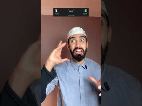 ماتش مع نيجريا دم يحبس 😅