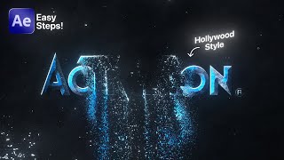Create Hollywood-Style Particles Logo Animation in After Effects "Easy After Effects Tutorial"