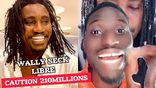 Wally seck libre, Adamo éclate tout "caution 210millions liberté provisoire" 