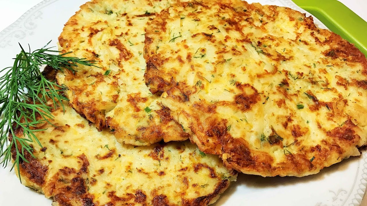 КАРТОФЕЛЬНЫЕ ЛЕПЁШКИ - Шикарный Завтрак, Простой рецепт. Potato Fritters.