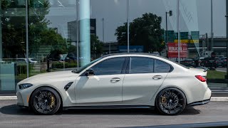 2024 BMW M3 Competition - Walk-around + Revs in 4k