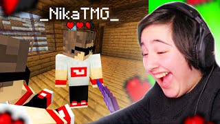 ახალი Survival ეპიზოდები ft. @NikaTMG | Minecraft Survival #1
