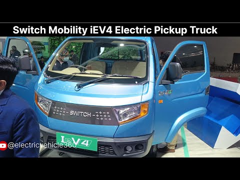 Switch Mobility IEV4 Inteligent Electric Vehicle 4 first impression at Bharat Mobility Global Expo