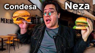¿Vale lo que CUESTAN? Hamburguesas de la Condesa vs las de Neza 🍔💸