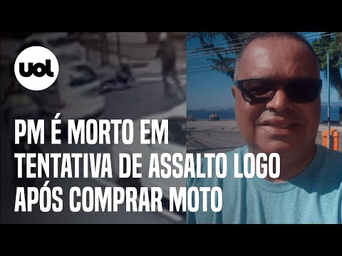 PM é morto em tentativa de assalto logo após comprar moto no Rio