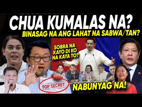 HETO NAKAKAGULAT! UMAMIN si CHUA sa PUBLIKO BUMALEKTAD NATAK0T kay VPSARA? ATTY.LOPEZ PANALO NA?