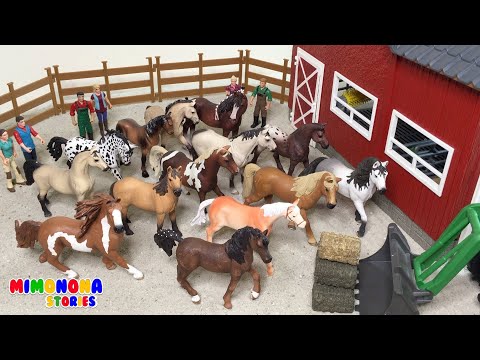 Caballos Potrillos Ponies🐴🐴 Juegos infantiles ✨ Mimonona Stories