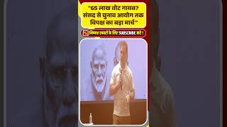65 लाख वोट गायब संसद से चुनाव आयोग तक विपक्ष का बड़ा मार्च #eci #viralvideo #trendingshorts #shorts