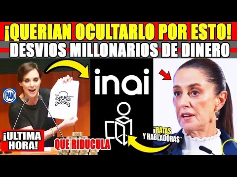 SORPRESA! CLAUDIA DESPIDE A 50 FUNCIONARIOS POR R0B4R $500 MILLONES A MEXICO ULTIMO RATO ADIOS INAI