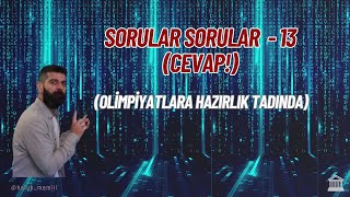 Sorular Sorular - (13 Cevap)