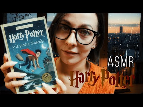 ⚡🧙HARRY POTTER ⚡🧙 LECTURA SUSURRADA  (parte 2) 📚 ASMR 🦅 La Piedra Filosofal