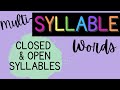 Understanding Syllables and Their Types
