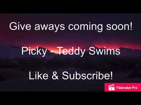 Picky - Teddy Swims | Official lyrics music video #TeddySwims #Music