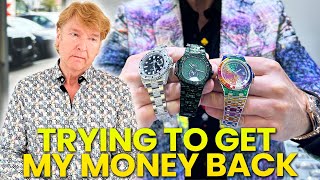 TRYING TO GET MY MONEY BACK FROM HAPPY JEWELERS!