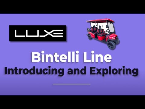 Transforming LUXE Golf Carts: New Models, Tech Integrations, and Street-Ready Designs!