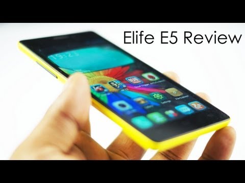 (ENGLISH) Gionee Elife E5 (Amoled Display/Quadcore CPU/6.85mm Slim) Review