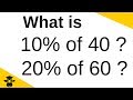 Understanding Percent of a Number