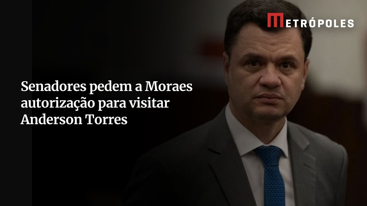 Senadores pedem a Moraes para visitar Anderson Torres na Papudinha TV Online Senadores pedem a Moraes para visitar Anderson Torres na Papudinha