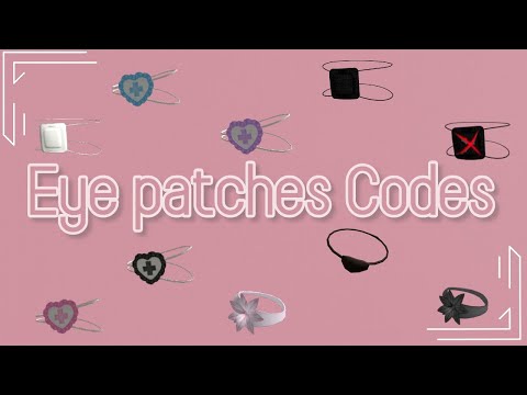 Eye Patch Roblox Id Code 07 2021 - white eye patch roblox