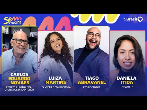 🔴 SEM CENSURA RECEBE TIAGO ABRAVANEL, LUIZA MARTINS, CARLOS EDUARDO NOVAES E DANIELA ITIDA