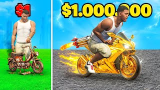 MINI MOTO de 1$ vs 1M en GTA 5