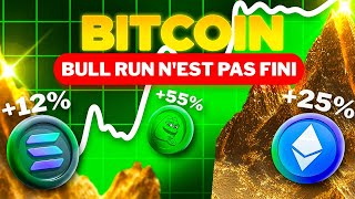 BITCOIN : LE BULL RUN N’EST PAS FINI !