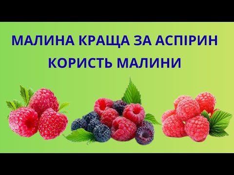 МАЛИНА КРАЩА ЗА АСПІРИН: ЧОМУ ПОТРІБНО ЯКОМОГА ЧАСТІШЕ ВЖИВАТИ ЛІТНЮ ЯГОДУ.