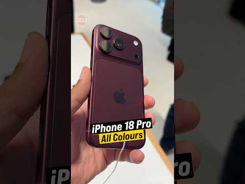 iPhone 18 Pro All Colors Hands-On