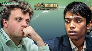 Grabe Na Talaga Ito!! GM Niemann vs GM Pragg | Round 10 FIDE Grand Swiss 2025