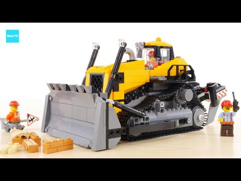 レゴ シティ 黄色いブルドーザー 60466 ／ LEGO City Yellow Bulldozer Speed build & Review