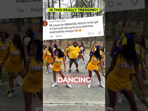 HBCU-INSPIRED CHEER COACH STEALS THE SHOW WITH MIDDLE SCHOOL TEAM! @_zayvii_