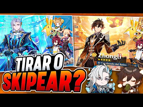 ¿TIRAR por NEUVILLETTE o ZHONGLI? ⭐ ¿Tirar o Skipear? - Genshin Impact