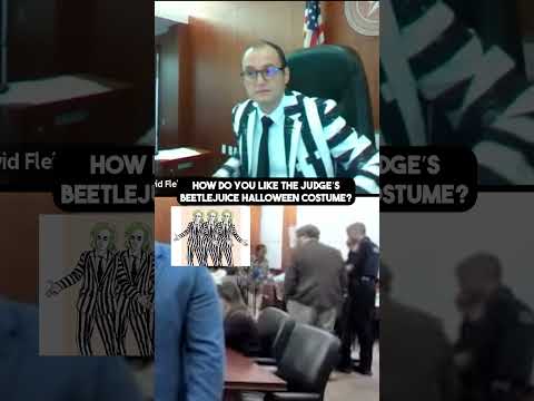Lawyer Comes To Court With A Trump Mask #judgefleischer
