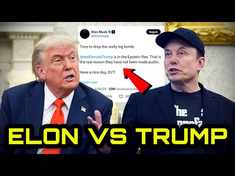 GUERRA entre ELON MUSK y TRUMP: SECRETOS REVELADOS