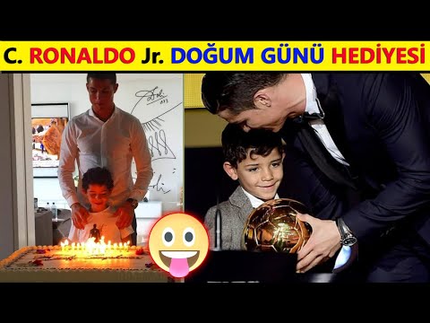 Cristiano Jr.'ın Hediyesi Şok Etti ! Cristiano Ronaldo, Oğluna Doğum Gününde Helikopter Mi Aldı?